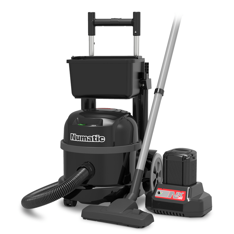 Numatic bateriový vysavač PBT230NX/1, černý, sada příslušenství AS56(2.2P) | Balení (1 kus)