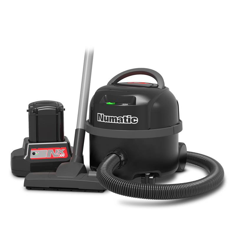 Numatic bateriový vysavač NBV190NX/1, reflo, sada příslušenství AS56(2.2P) | Balení (1 kus)