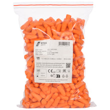 NITRAS MUTE PLUGS, špunty do uší, oranžové, EN 352-2, 250 párů / sáček PU | Balení (1 kus)