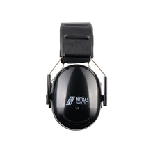 NITRAS MUTE DEFENDER PRO, chrániče sluchu, černá / zelená, EN 352-1 plast | Balení (1 kus)