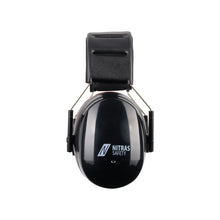 NITRAS MUTE DEFENDER PRO, chrániče sluchu, černá / červená, EN 352-1 plast | Balení (1 kus)