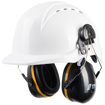 NITRAS MUTE DEFENDER PRO, chrániče sluchu, černá / žlutá, EN 352-3 plast | Balení (1 kus)