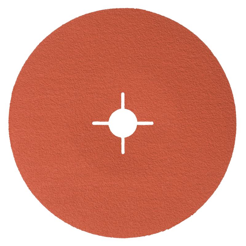 3M™ Cubitron™ II Fiber Disc 987C, 180 mm x 22 mm, 80+, drážkovaný | Balení (25 kusů)