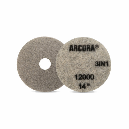 ARCORA SUNSHINE ProPAD 3IN1 čisticí a lešticí podložka, šedá