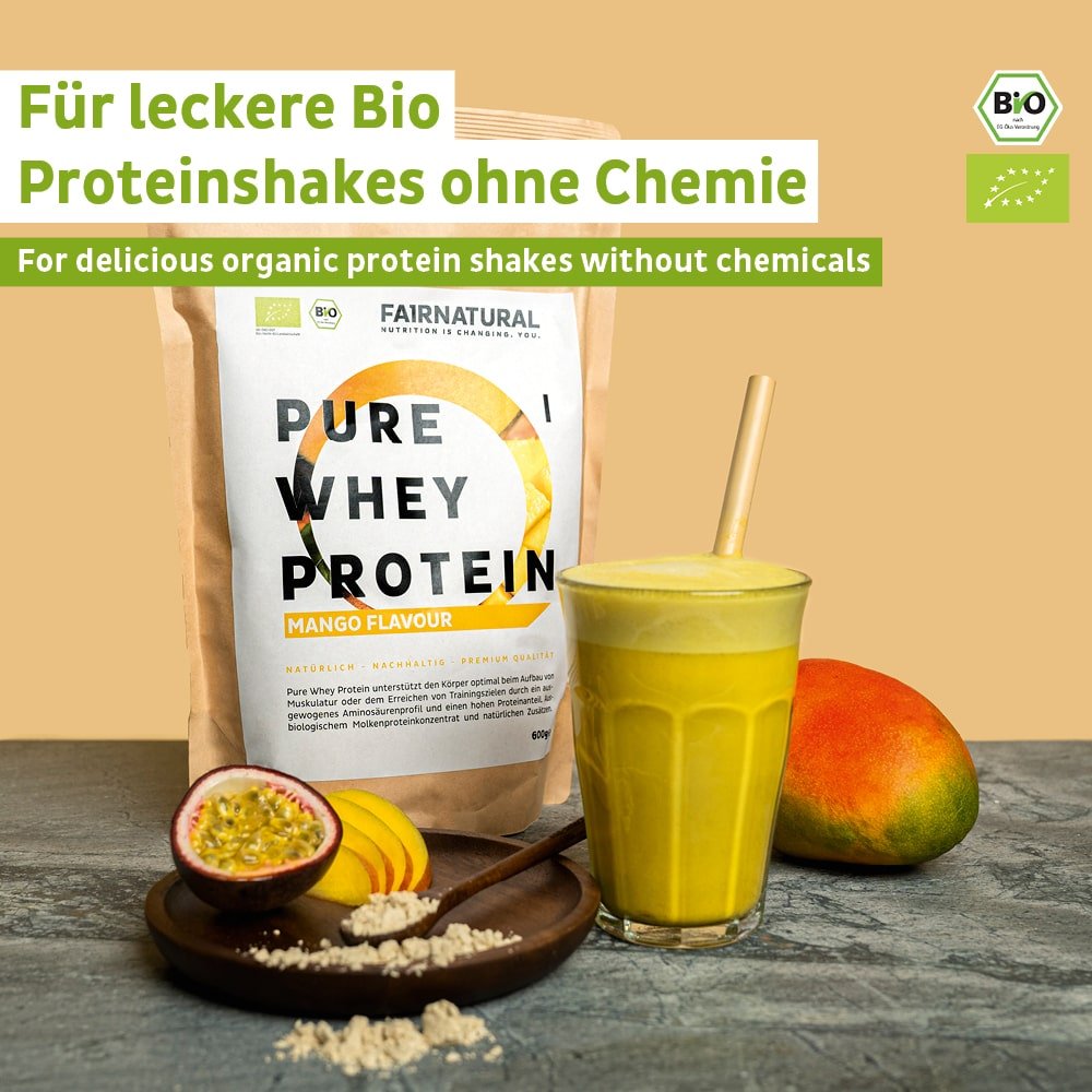 Organický Whey Protein Powder Mango