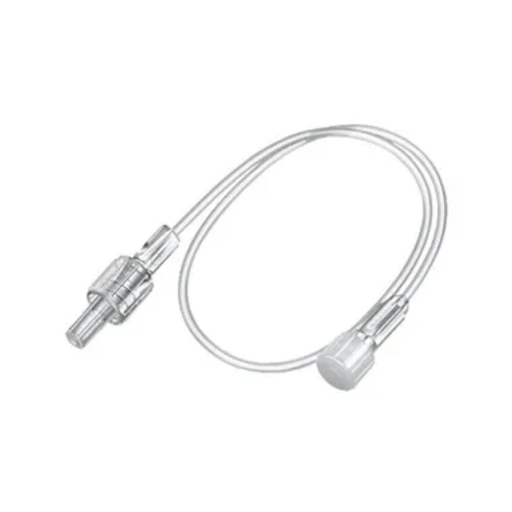 Původní infuzní příslušenství B. Braun Perfusor®-Leitung MR má flexibilní, průsvitné připojení s vroubkovaným válcovým koncem a hladkým, zaobleným koncem, ideální pro infuzní terapii.