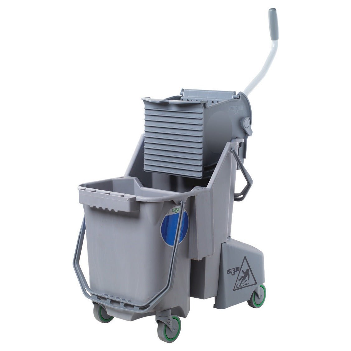 Unger SmartColor Combo Doppelfahreimer, grau 30 l