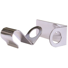 Der Dr. Schumacher Descoflex Wandhalter WH ist ein glänzender, reflektierender Wandhalter mit einem kreisförmigen Ausschnitt und einem gebogenen Haken, der zylindrische Gegenstände wie Stangen oder Spender hält. Inklusive Befestigungsloch für eine einfache Wandmontage. 1 Stück von Dr. Schumacher GmbH.