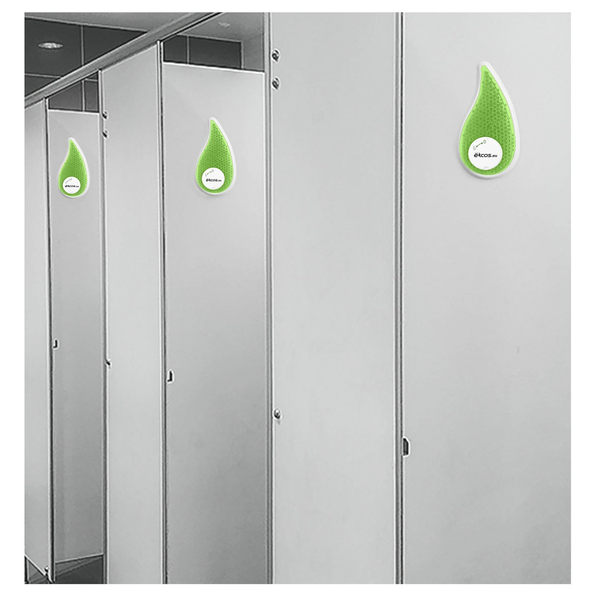 ëkcos frësh drop Dufteinsatz Lufterfrischer, 30–60+ Tage Apfel (grün)