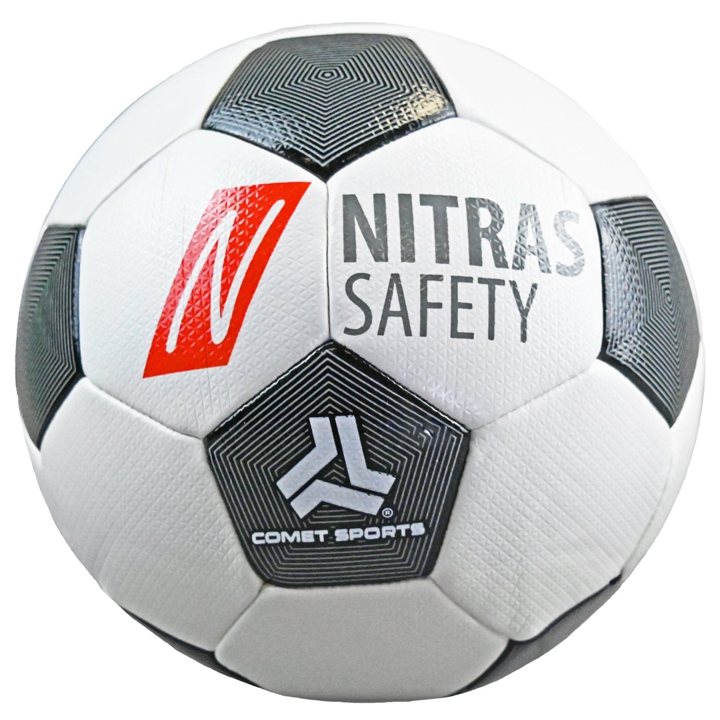 NITRAS fotbal, PU, ​​bílá / černá | Balení (1 kus)