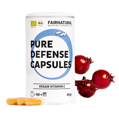 Organické kapsle s vitamínem C