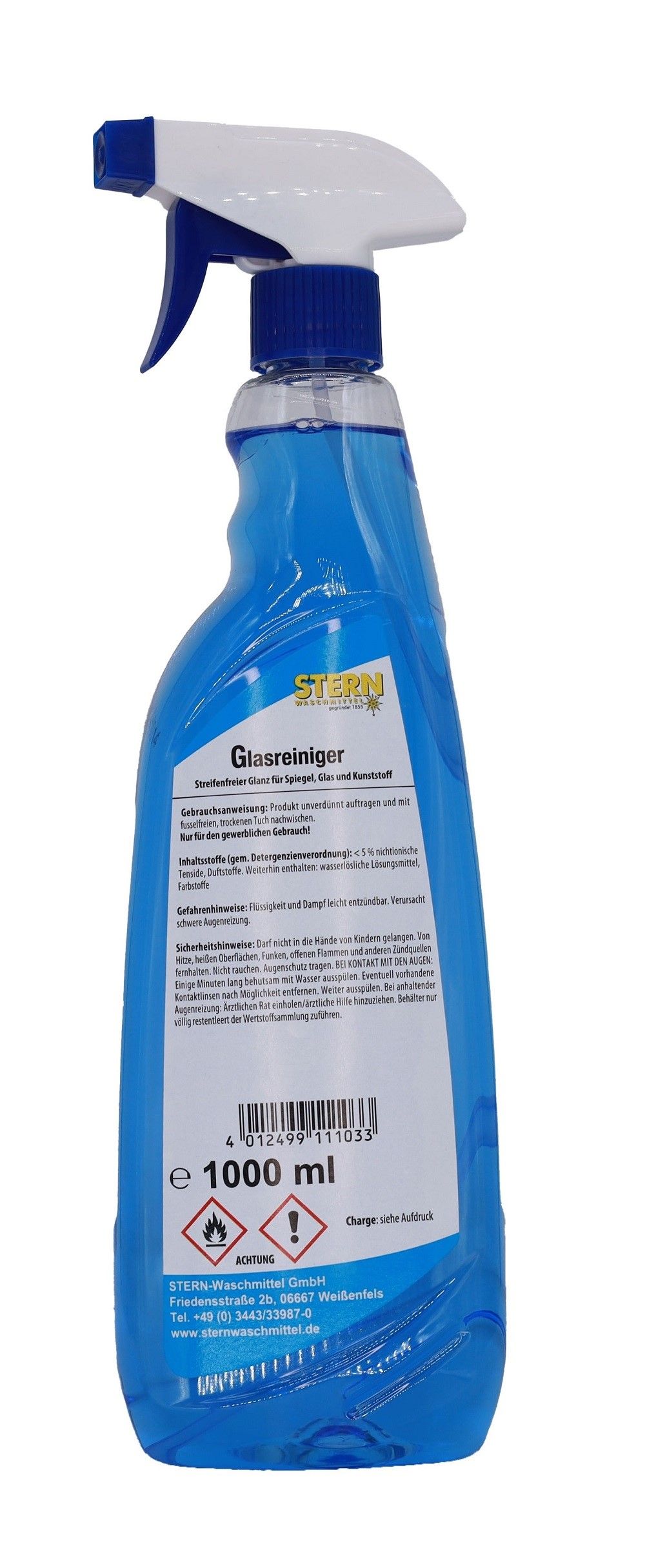 Stern Glass Cleaner se sprejovým připevněním 1L | Lahve (1 l)