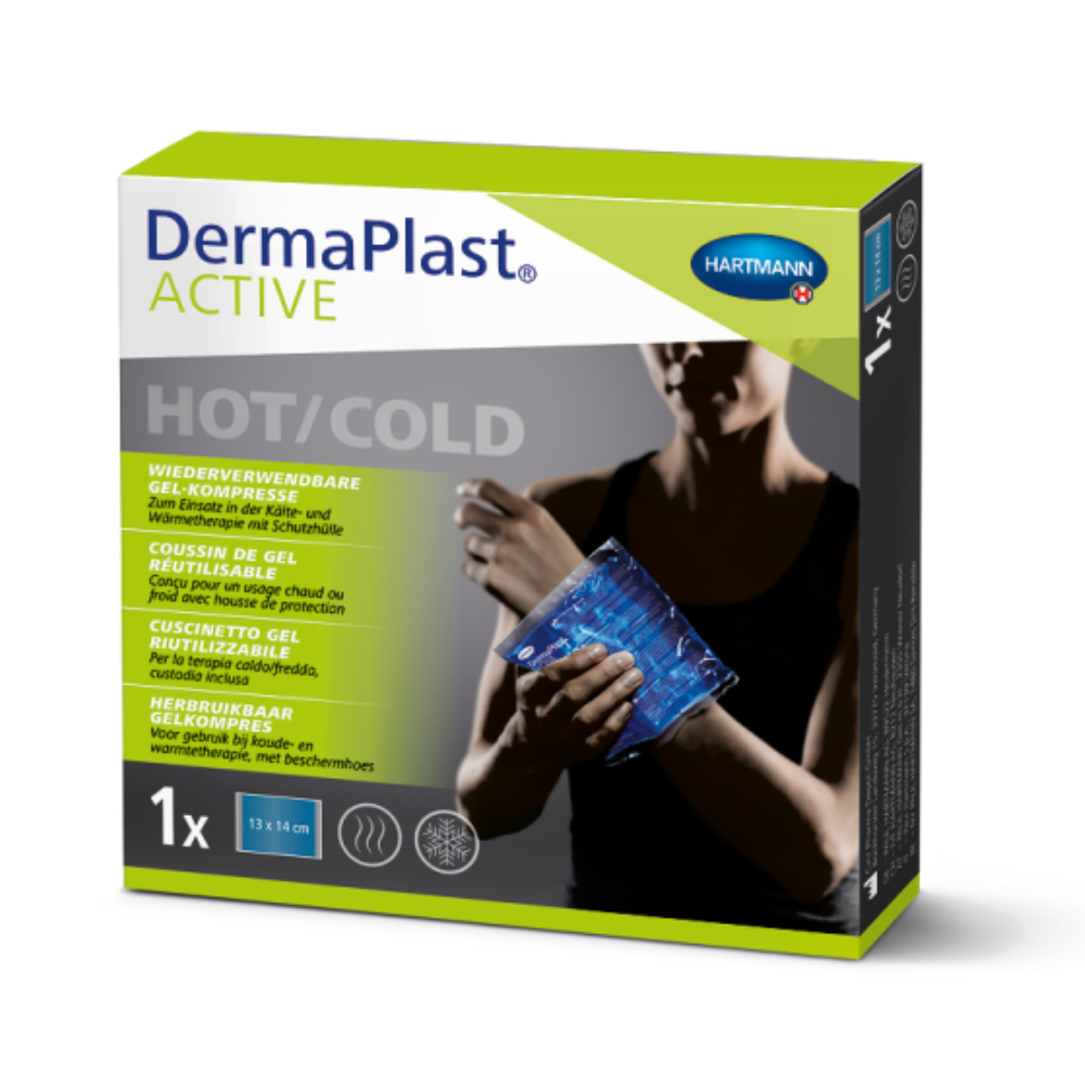 Hartmann DermaPlast® ACTIVE Hot/Cold, gelový obklad 13x14 cm