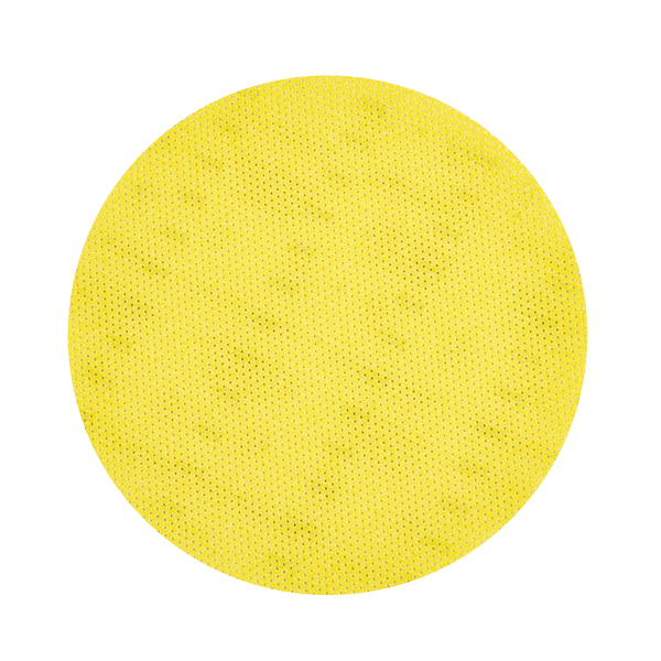 Kiehl-Woodmaster-Pad brusný kotouč kulatý od Johannes Kiehl KG, 16" (40,6 cm) se zrnitostí 60, má velký, kulatý, žlutě strukturovaný povrch; balení obsahuje 10 kotoučů - ideální pro efektivní broušení.