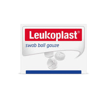 Leukoplast, nesterilní gáza v kuličkách