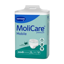 Vyřazená položka: Hartmann MoliCare® Premium Mobile, 5 kapek, XL | Balení (14 kusů)