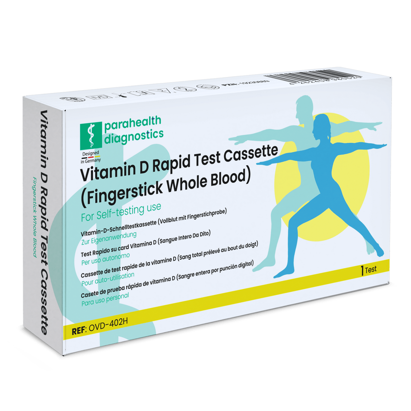 Všechny testovací testovací soupravy Vitamin-D Rapid Quick Test | 1 kus