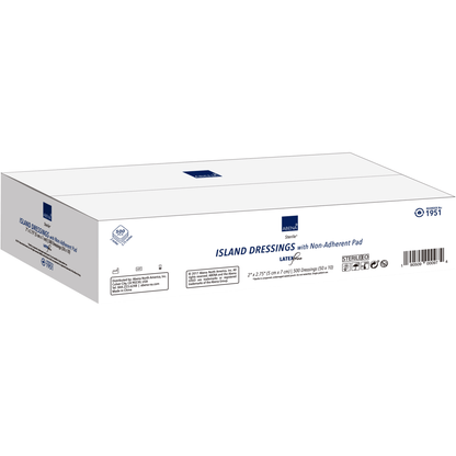 Transparentní role s nápisem "Odpadkové pytle 120 L, se šňůrkou, 700x1010mm 55 my". Obal Abena Re-Seller GmbH ukazuje údaje o produktu, čárové kódy a symboly - podobně jako u lékařských zásobovacích boxů. Obsahuje 10 sáčků na roli.
