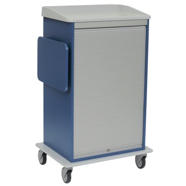 Der Novocal Roll-Up Mehrzweckwagen verfügt über ein robustes Vollkunststoffplatten-Fahrgestell, vier Räder, eine aufrollbare Vordertür und einen Seitenaufsatz - perfekt für eine vielseitige mobile Lagerung. Marke: Novocal. Packungsgröße: 1 Stück.