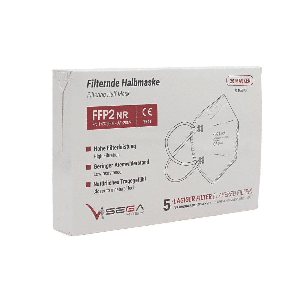 FFP2-Maska Filtrační Polomaska