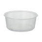 Starpak obalový pohárek je kulatá, průhledná plastová nádoba s objemem 200 ml a vertikálními rýhami, ideální pro skladování nebo přepravu potravin. K dispozici v baleních po 100 kusech.