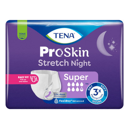 Inkontinenční kalhotky Tena ProSkin Stretch Night Super