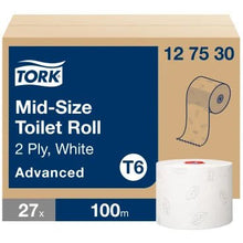 Tork Midi toaletní papír bílý | Karton (27 balení)