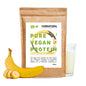 Bio veganský proteinový prášek banán bez sóji