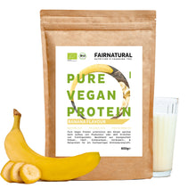 Bio veganský proteinový prášek banán bez sóji