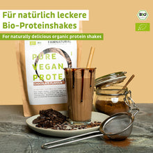 Bio veganská proteinová čokoláda v prášku bez sóji