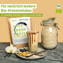 Bio veganský proteinový prášek vanilka bez sóji