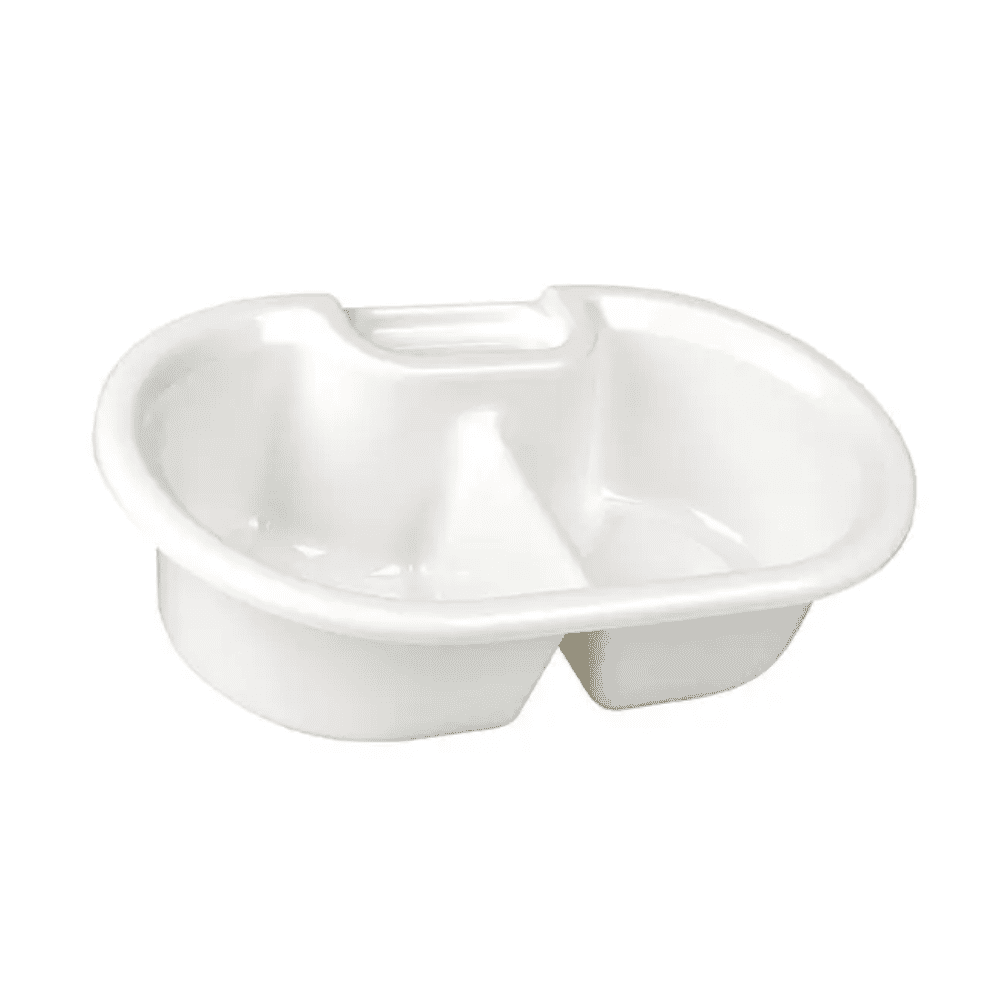 Mísa na mytí se zásobníkem na mýdlo od společnosti Servoprax GmbH o rozměrech 40 x 25 x 11 cm je bílá dvojitá mycí mísa z plastu s centrální rukojetí, ideální pro mytí nebo uspořádání s dodatečným komfortem zásobníku na mýdlo.