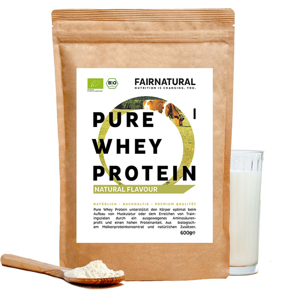 Organický syrovátkový protein v prášku neutrální