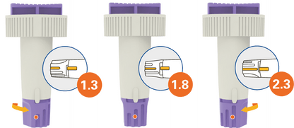 Bezpečnostní lancety Alphacheck TRI 23G | Balení (100 kusů)