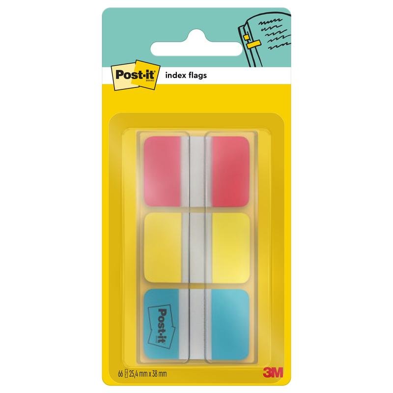 Post-it® Index Strong záložky od 3M Deutschland GmbH jsou k dispozici v různých barvách, každá s vlastním balením. Každé balení obsahuje 66 záložek (25,4 mm x 38,1 mm) na dávkovač a je opatřeno logem 3M na žlutém obalu.