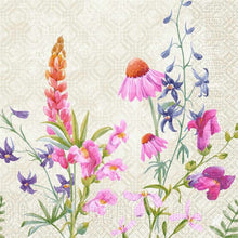 Ubrousek ubrousek 40 x 40 cm Floret 3-vrstvý | Balení (250 kusů)