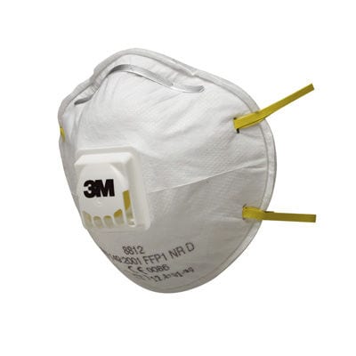 3M™ maska ​​proti částicím FFP1, s ventilkem, 8812 | Karton (24 balení)