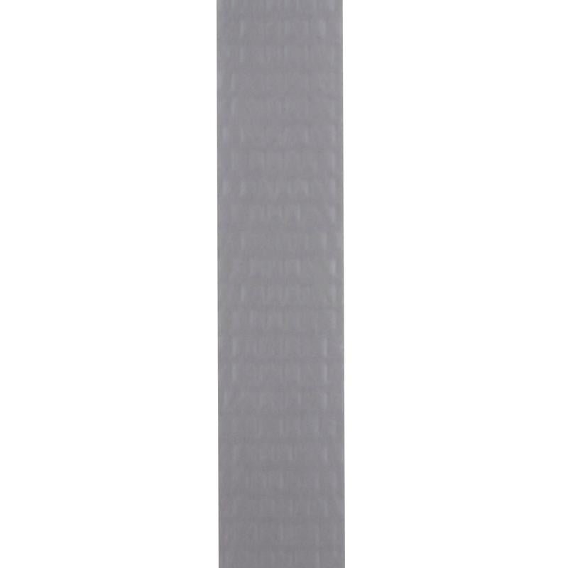Na obrázku je vertikální pruh lepicí pásky Scotch® Extremium™ Universal (3 m x 19 mm) od společnosti 3M Deutschland GmbH s lehce strukturovaným, matně šedým povrchem na bílém pozadí.