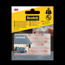 Lepicí páska Scotch® Extreme Fastener, Transparent RF67300 01SE, 25 mm x 76 mm, 2 sady | Balení (2 kusy)