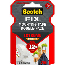 Scotch-FIX™ Extreme oboustranná vnitřní montážní páska PGS05-1918-P, 19 mm x 1,8 m, 1 role/balení | Balení (1 role)