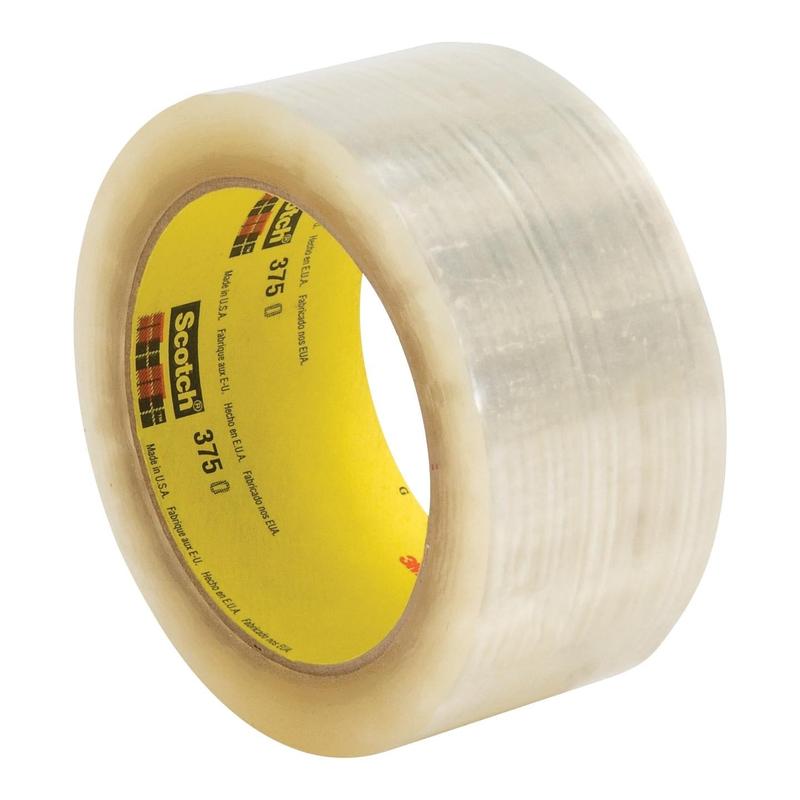3M™ Scotch® Heavy Duty Packaging Tape 375E - Čirá