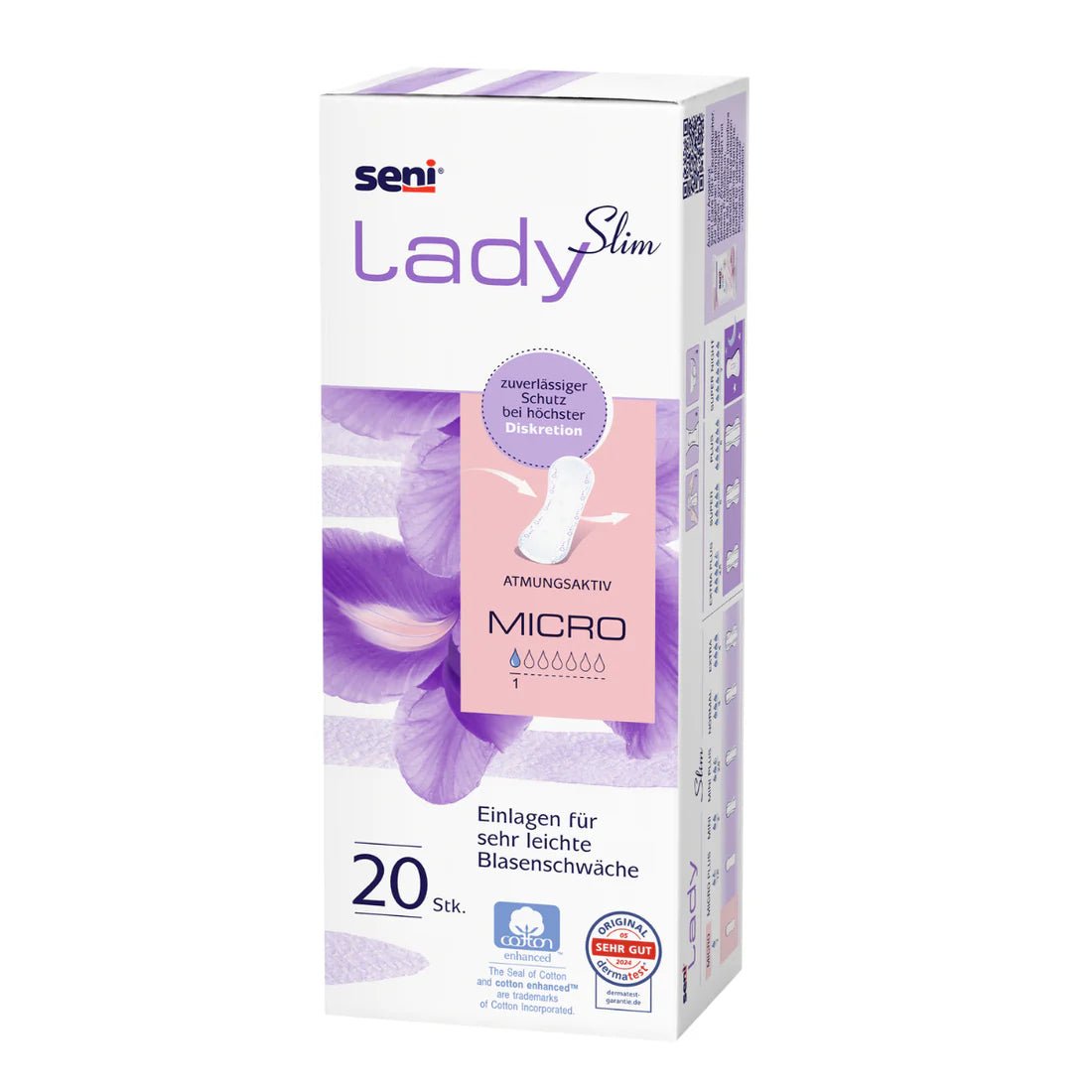 Seni Lady Slim Micro a20 | Balení (20 kusů)