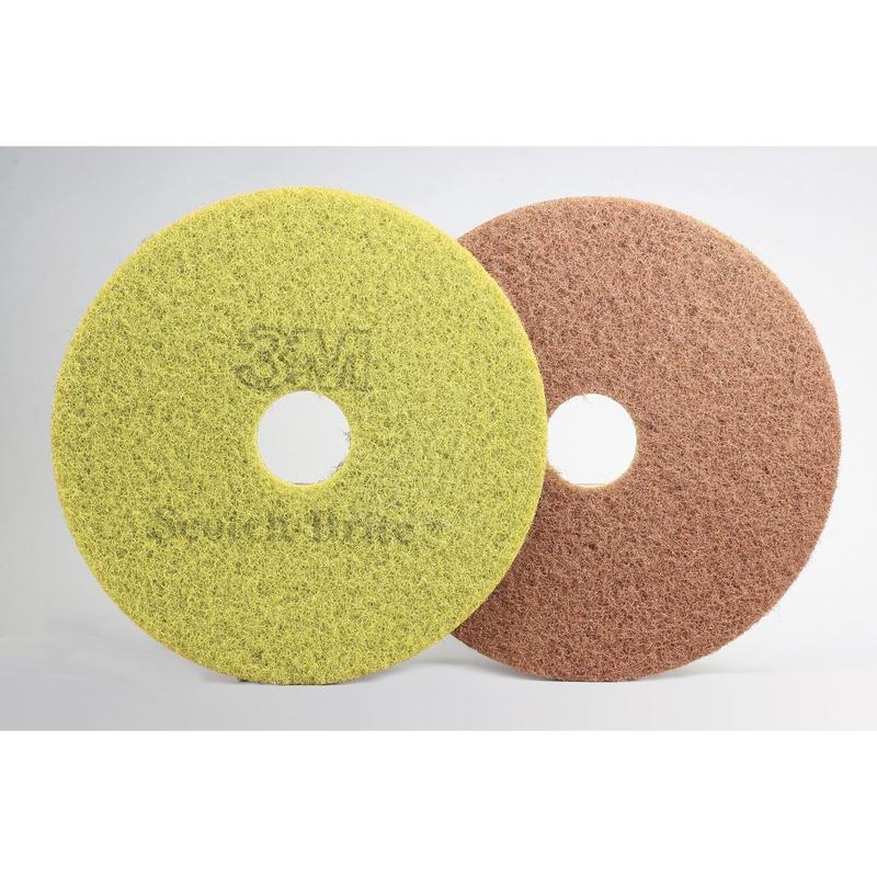 3M™ Scotch-Brite™ Diamond Machine Pad Ocher - Podložky na čištění podlah