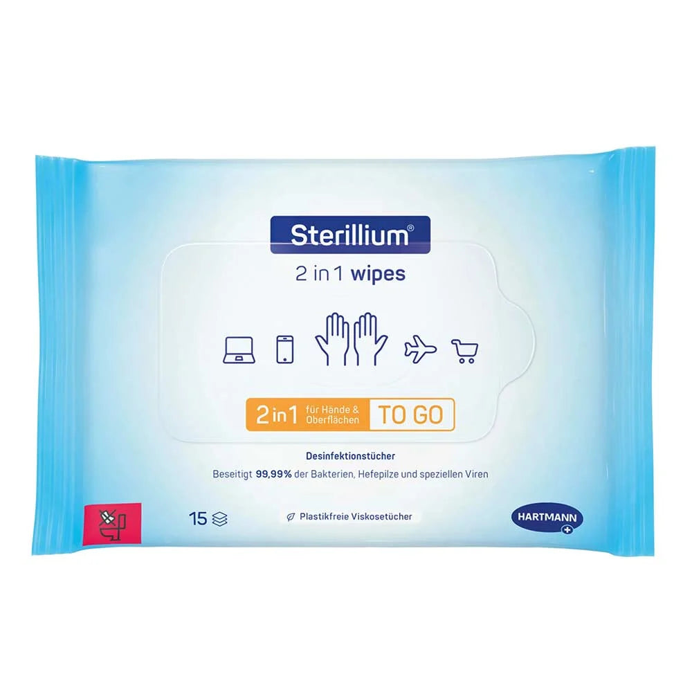 Ubrousky Sterillium® 2v1 | Balení (15 kusů)