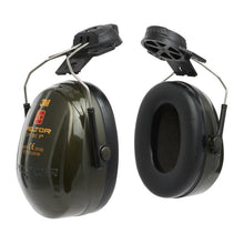 Mušlové chrániče sluchu 3M™ PELTOR™ Optime™ II, zelené, držák na helmu, H520P3E-410-GQ | Balení (1 kus)